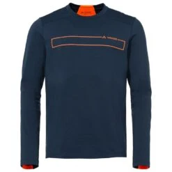 Maillot VTT Vaude Men's Qimsa Ls Shirt Dark Sea
