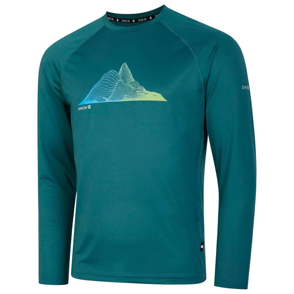 Tee-shirt De Rando DARE2B Righteous III Mediterranea Green 1 Tee-shirt De Rando DARE2B Righteous III Mediterranea Green