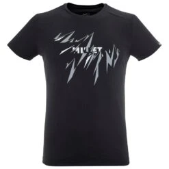Tee-shirt De Rando Millet Rock Point S/S Black