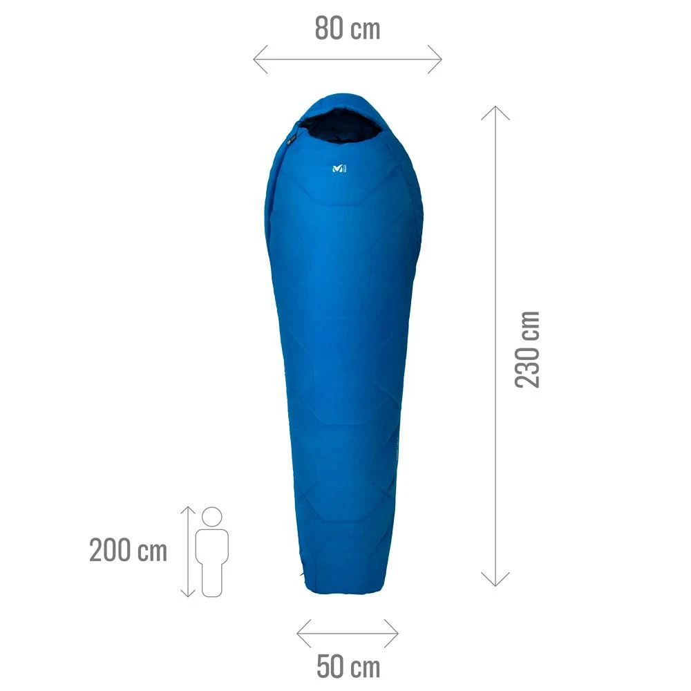 Sac De Couchage Millet Baikal 750 Long Blue 3 Sac De Couchage Millet Baikal 750 Long Blue – Image 3