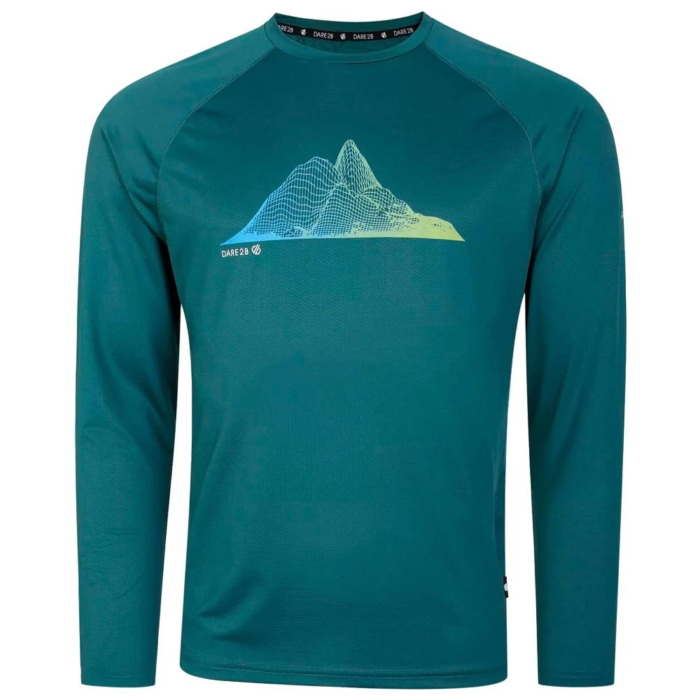 Tee-shirt De Rando DARE2B Righteous III Mediterranea Green 3 Tee-shirt De Rando DARE2B Righteous III Mediterranea Green – Image 3