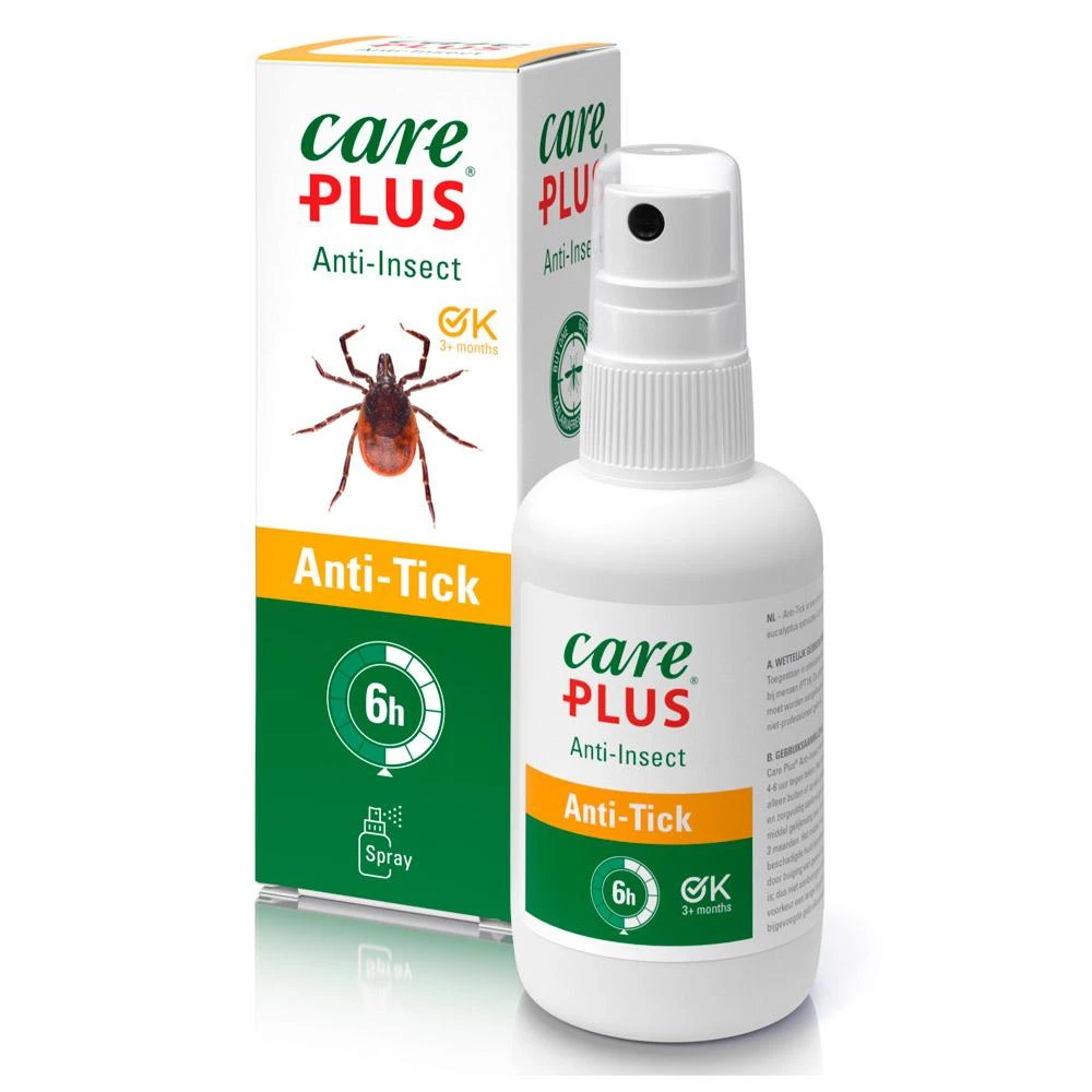 Répulsif Insectes Care Plus Anti-Tick Spray 60ml 1 Répulsif Insectes Care Plus Anti-Tick Spray 60ml