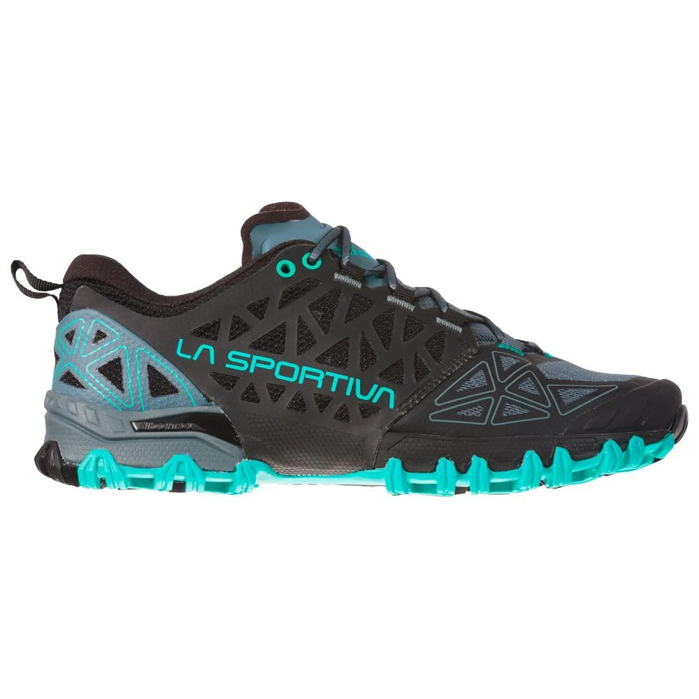 Chaussures De Trail La Sportiva Bushido II Woman Slate Aqua 3 Chaussures De Trail La Sportiva Bushido II Woman Slate Aqua – Image 3
