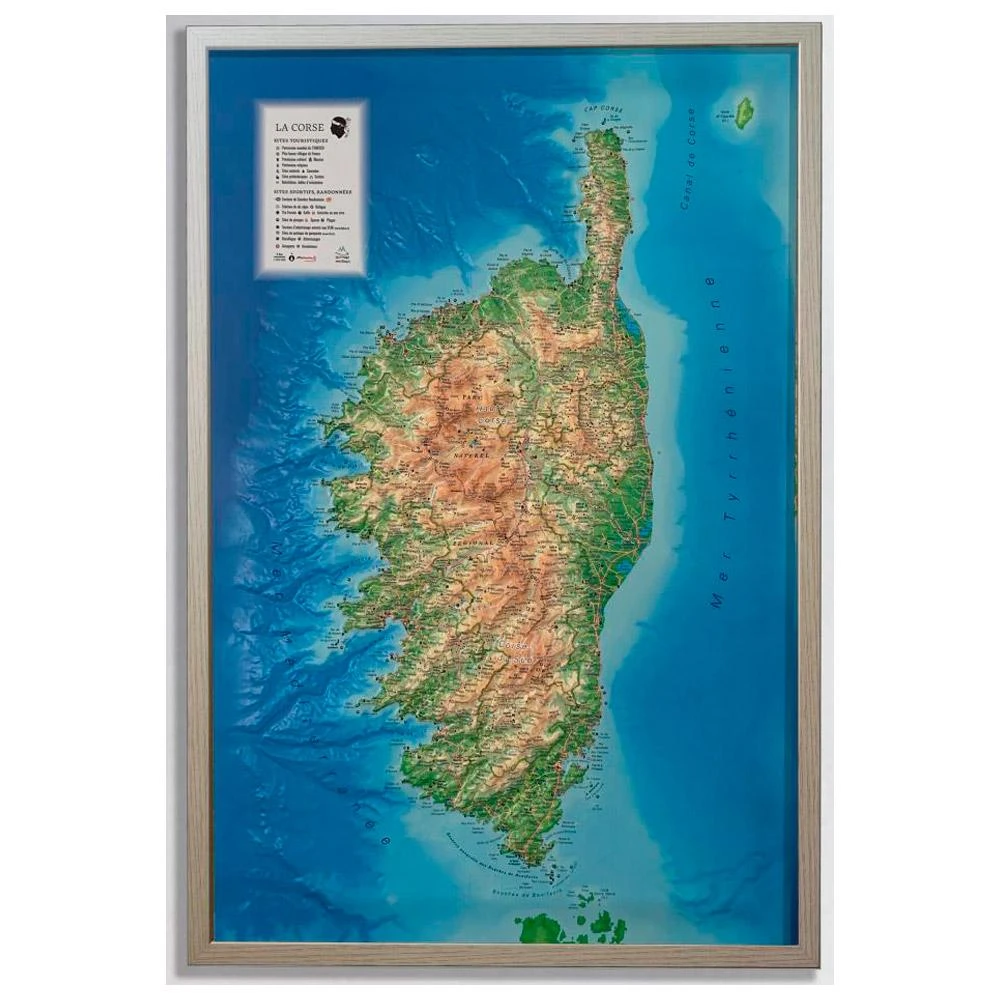 Carte 3D 3DMAP La Corse 2 Carte 3D 3DMAP La Corse – Image 2