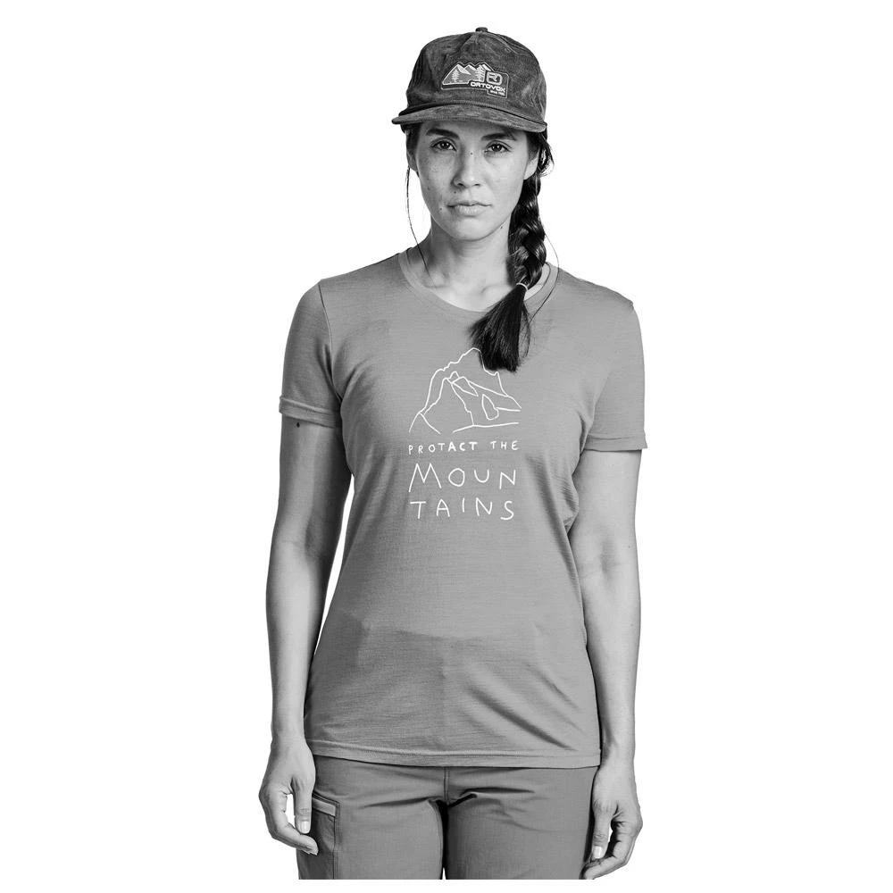 Tee-shirt De Rando Ortovox 150 Cool Mtn Protector Tshirt W Non Dyed 2 Tee-shirt De Rando Ortovox 150 Cool Mtn Protector Tshirt W Non Dyed – Image 2