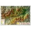 Carte 3D Geo Relief Les Pyrénées Catalanes