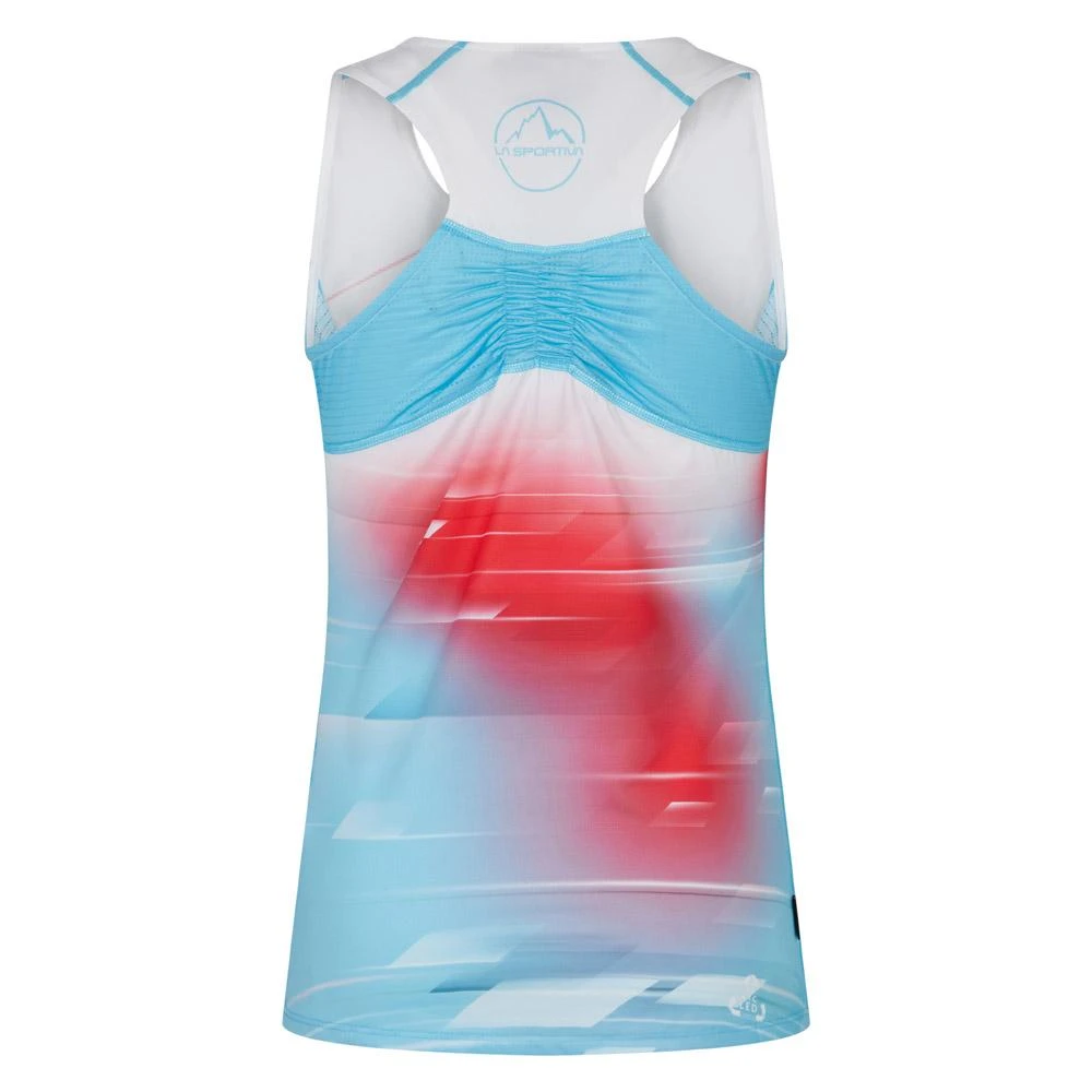 Tee-shirt De Trail La Sportiva Sky Tank W Blue/White 2 Tee-shirt De Trail La Sportiva Sky Tank W Blue/White – Image 2