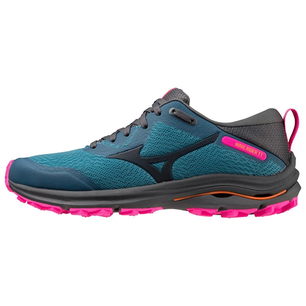 Chaussures De Trail Mizuno Wave Rider TT Wmn Provincial Blue Iron Gate 2 Chaussures De Trail Mizuno Wave Rider TT Wmn Provincial Blue Iron Gate – Image 2