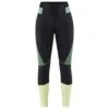 Collant De Trail Craft PRO Charge Blocked Tights W Giallo-Black