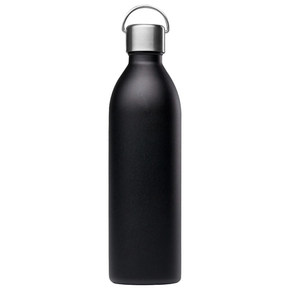 Gourde Qwetch Bouteille Isotherme Active 1L Matt Noir 2 Gourde Qwetch Bouteille Isotherme Active 1L Matt Noir – Image 2