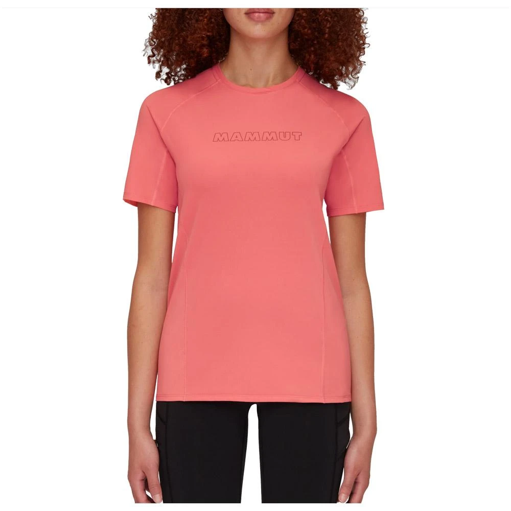 Tee-shirt De Rando Mammut Selun FL Logo W Salmon 4 Tee-shirt De Rando Mammut Selun FL Logo W Salmon – Image 4