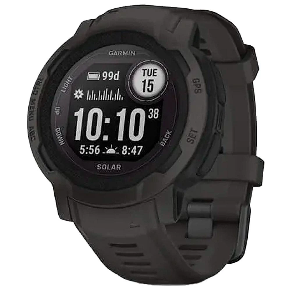 Montres GPS Garmin Instinct 2 Solar Gaphite Gray 1 Montres GPS Garmin Instinct 2 Solar Gaphite Gray