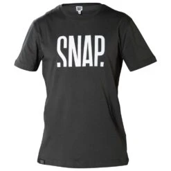 Tee-shirt D’escalade Snap Men's Logo T-Shirt Light Black
