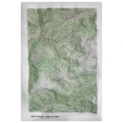 Carte 3D Deniveles Mont Bisanne & Mont De Vores (Summer)