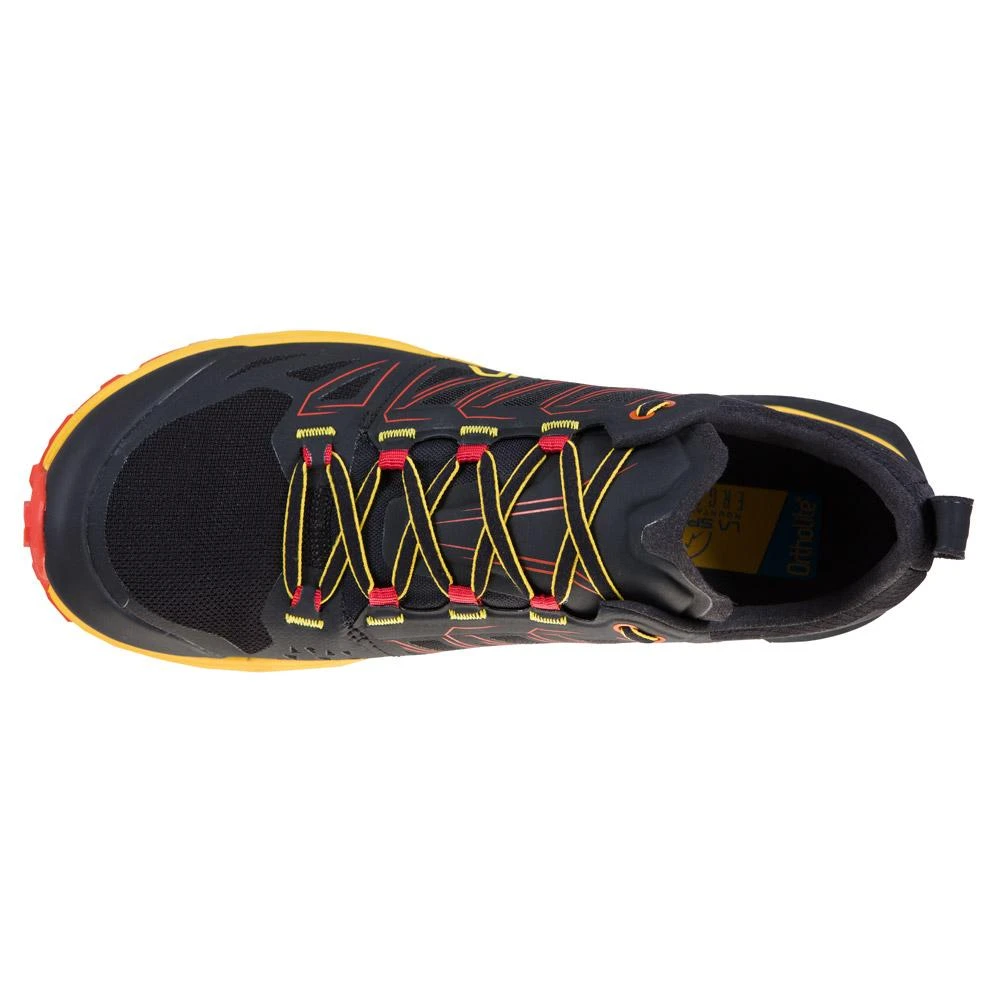 Chaussures De Trail La Sportiva Jackal Black Yellow 5 Chaussures De Trail La Sportiva Jackal Black Yellow – Image 5