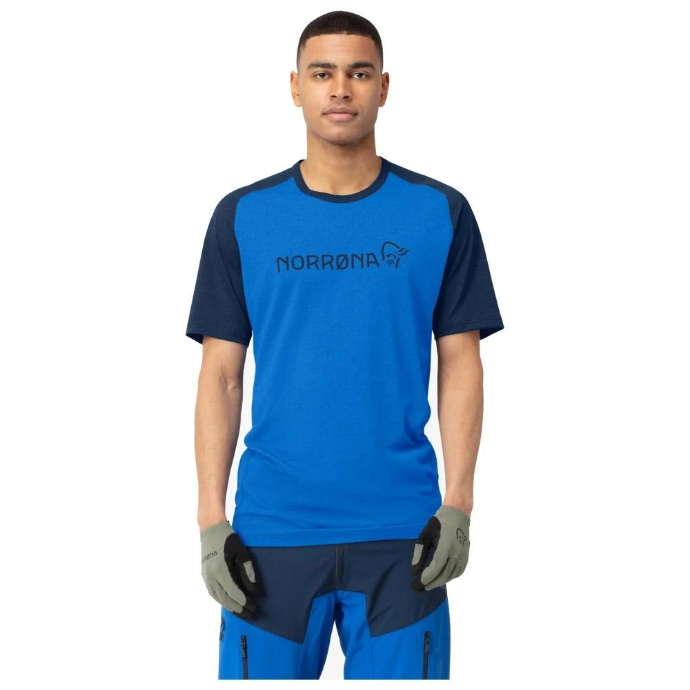 Maillot VTT Norrona Fjørå Equaliser Lightweight M's Olympian Blue Indigo Night 4 Maillot VTT Norrona Fjørå Equaliser Lightweight M's Olympian Blue Indigo Night – Image 4