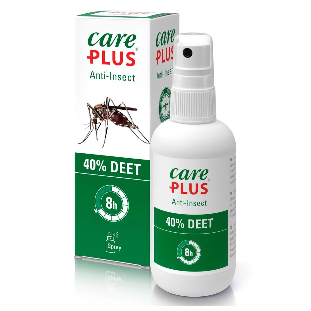 Répulsif Insectes Care Plus Anti-Insect Deet Spray 40% 100ml 1 Répulsif Insectes Care Plus Anti-Insect Deet Spray 40% 100ml