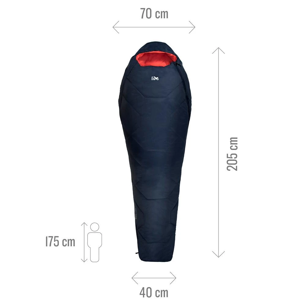 Sac De Couchage Millet Baikal 750 W Navy Blue 3 Sac De Couchage Millet Baikal 750 W Navy Blue – Image 3