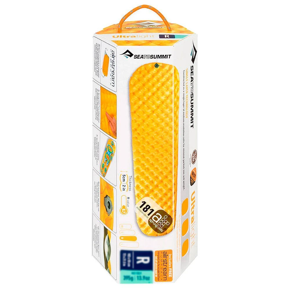 Matelas Sea To Summit Ultralight Air Jaune 2 Matelas Sea To Summit Ultralight Air Jaune – Image 2