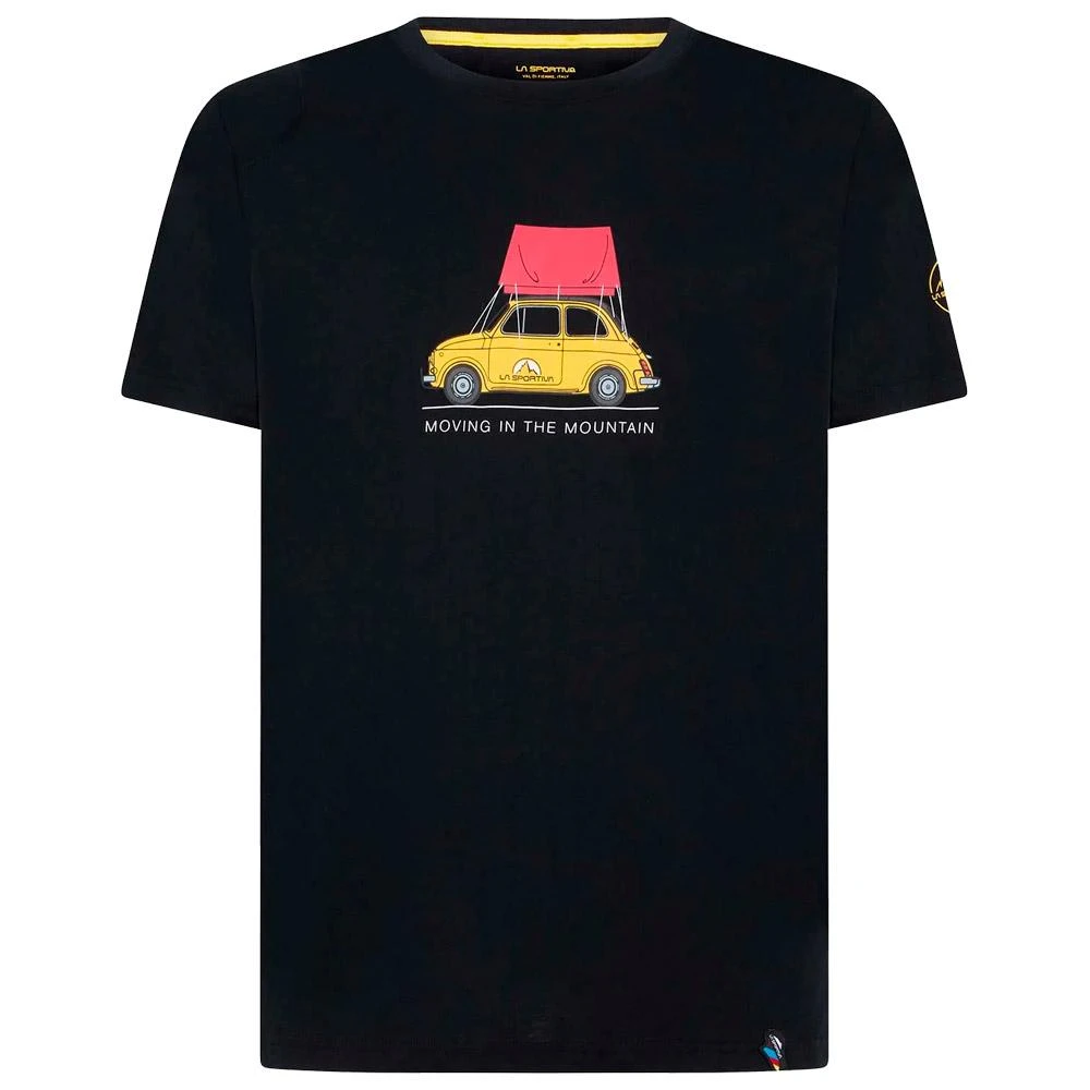 Tee-shirt D’escalade La Sportiva Cinquecento T-Shirt M Black 1 Tee-shirt D’escalade La Sportiva Cinquecento T-Shirt M Black