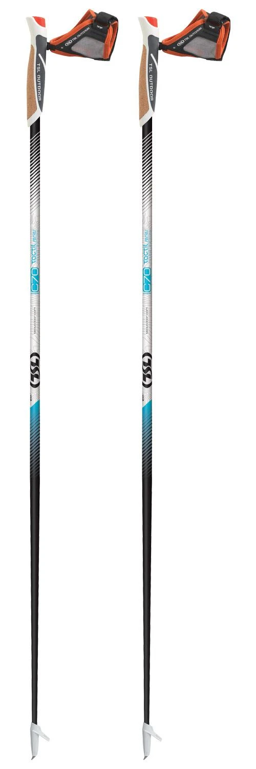 Bâton TSL Tactil C70 Cork Spike Black Blue 1 Bâton TSL Tactil C70 Cork Spike Black Blue