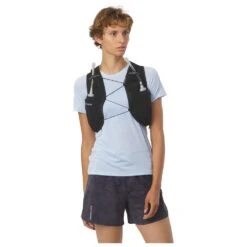 Gilet Trail Salomon Active Skin 8 Wmn With Flask Black Black -Camping Produits Boutique 66bfffb806a6c9b032f81fe071c78fb079b7d9ff E23SALOACC3376322 5