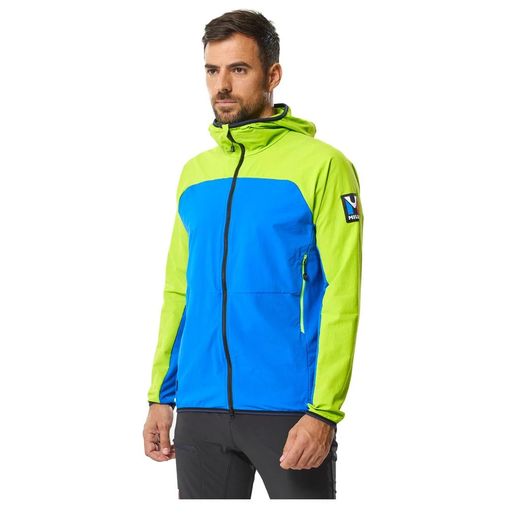 Veste D’alpinisme Millet Trilogy Cordura Hoodie Sky Diver Acid Green 3 Veste D’alpinisme Millet Trilogy Cordura Hoodie Sky Diver Acid Green – Image 3