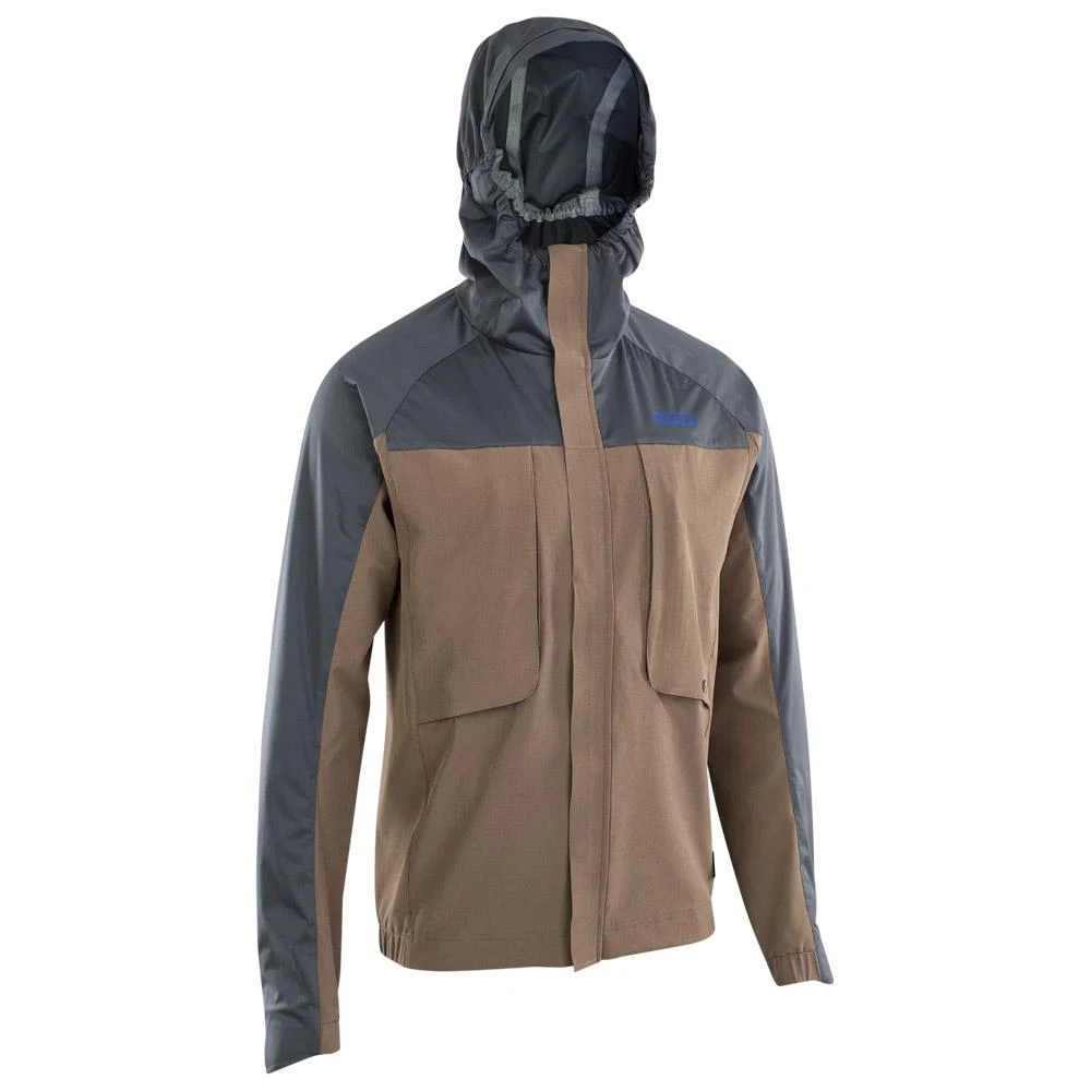 Veste VTT Ion Outerwear Shelter Jacket 3L Hybrid Unisex Mud Brown 1 Veste VTT Ion Outerwear Shelter Jacket 3L Hybrid Unisex Mud Brown