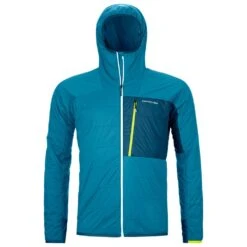Veste De Rando Ortovox Swisswool Piz Duan Jacket M Mountain Blue