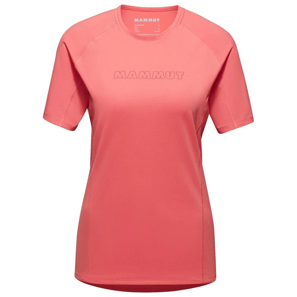 Tee-shirt De Rando Mammut Selun FL Logo W Salmon 1 Tee-shirt De Rando Mammut Selun FL Logo W Salmon