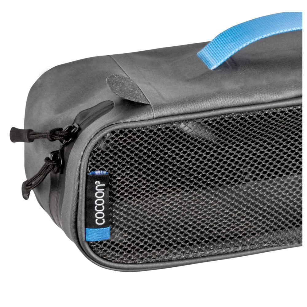 Housse De Stockage Cocoon Packing Cube With Open Net Top 2.2L Grey Black 2 Housse De Stockage Cocoon Packing Cube With Open Net Top 2.2L Grey Black – Image 2