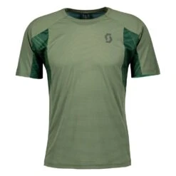 Tee-shirt De Trail Scott Trail Run S/S Men's Frost Green/Smocked Green