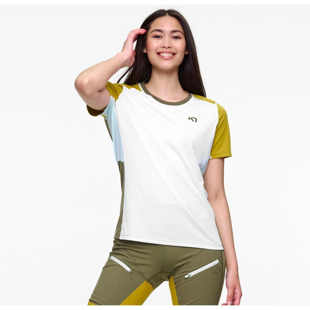 Tee-shirt De Rando Kari Traa Sanne Hiking Tee Bwhite 3 Tee-shirt De Rando Kari Traa Sanne Hiking Tee Bwhite – Image 3