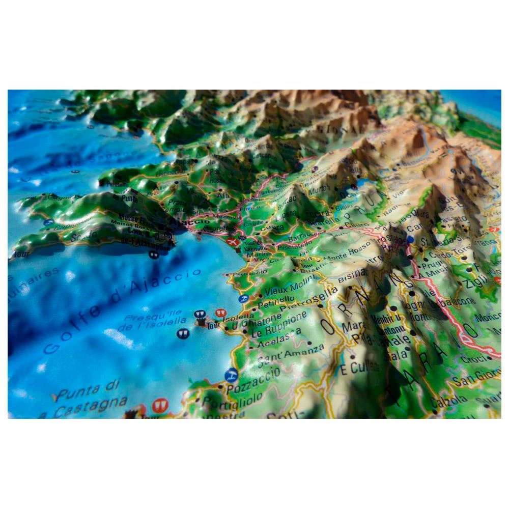 Carte 3D 3DMAP La Corse 4 Carte 3D 3DMAP La Corse – Image 4