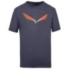 Tee-shirt De Rando Salewa Lines Graphic Dry M Premium Navy Melange