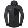 Veste D’alpinisme Mammut Aenergy Light ML Hooded Jkt Black Phantom