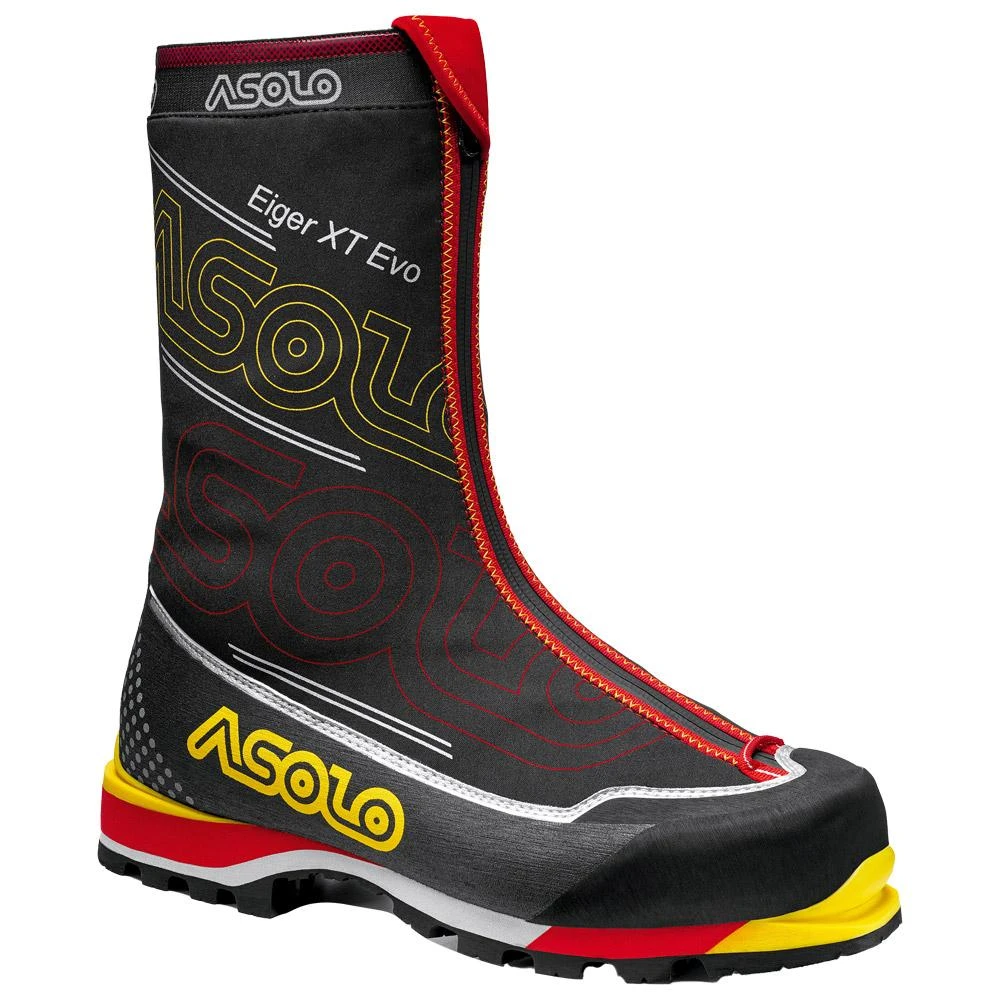 Chaussures D'alpinisme Asolo Eiger XT Evo GV Nero Rosso 4 Chaussures D'alpinisme Asolo Eiger XT Evo GV Nero Rosso – Image 4