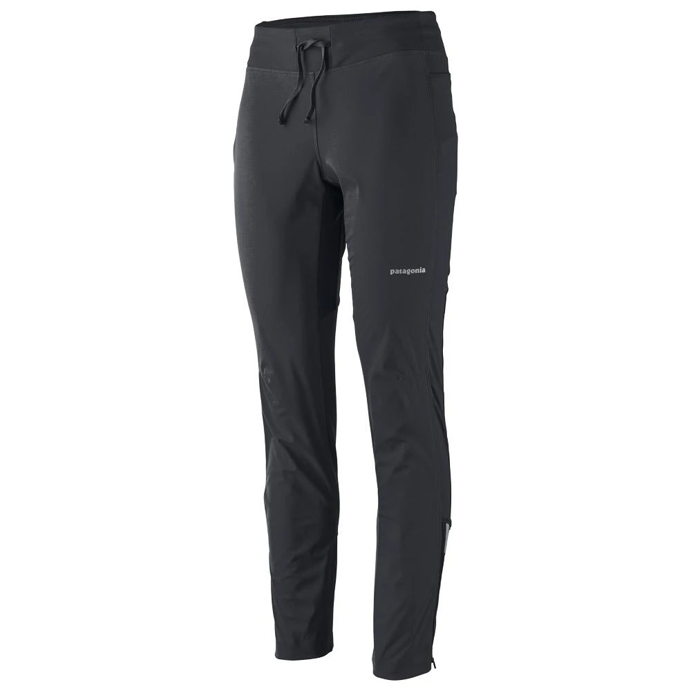 Pantalon De Trail Patagonia W's Wind Shield Pants Black 1 Pantalon De Trail Patagonia W's Wind Shield Pants Black