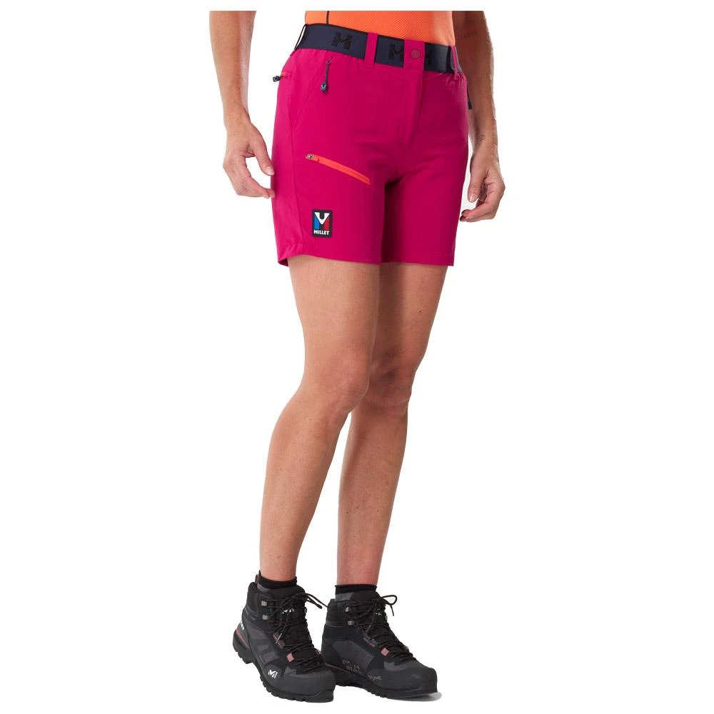 Short D’escalade Millet Trilogy Cordura Short W Dragon Coral Chrome 2 Short D’escalade Millet Trilogy Cordura Short W Dragon Coral Chrome – Image 2