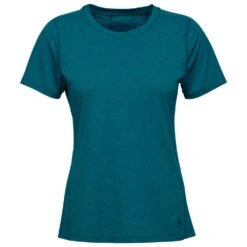 Tee-shirt De Rando Black Diamond W Lightwire Tech Tee Dark Caribbean