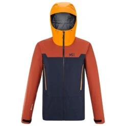 Veste D’alpinisme Millet Kamet Light Gtx Saphir Rust