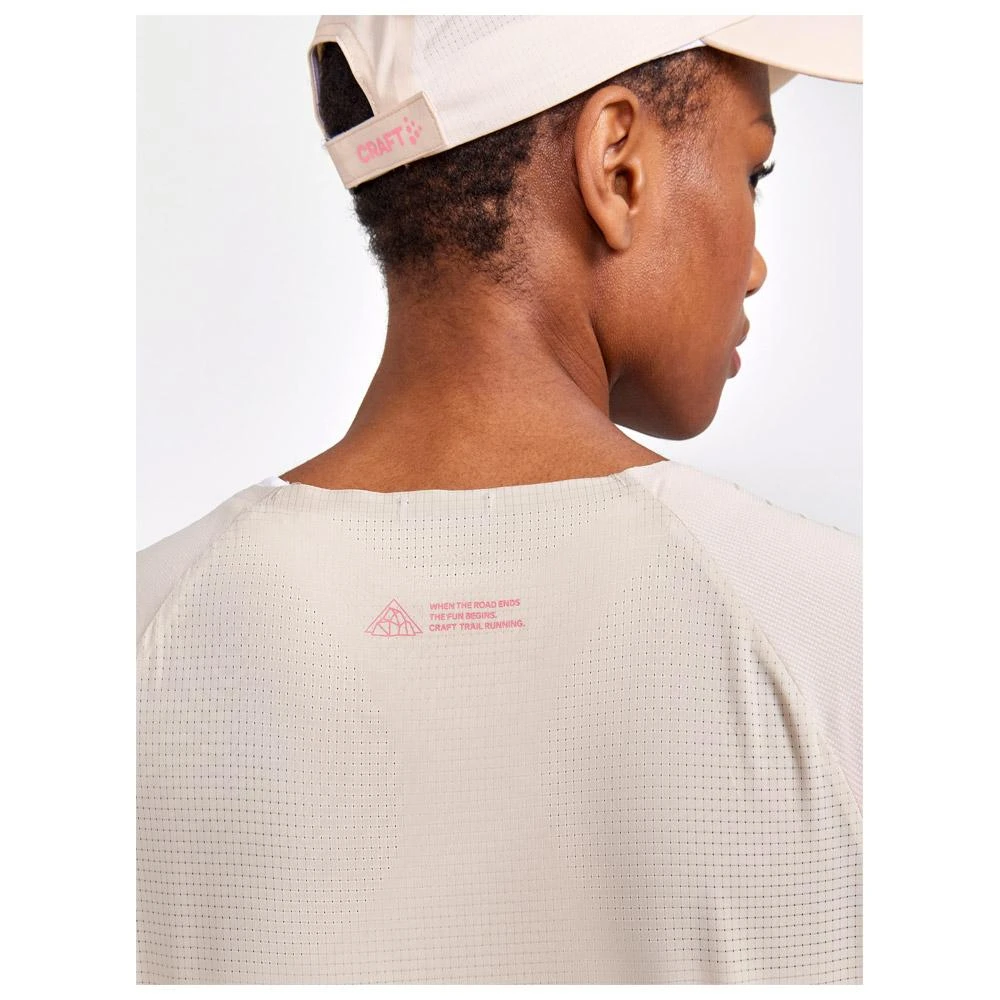 Tee-shirt De Trail Craft PRO Trail SS Tee W Ecru-Multi 5 Tee-shirt De Trail Craft PRO Trail SS Tee W Ecru-Multi – Image 5