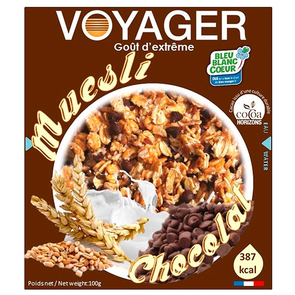 Repas Lyophilisé Voyager Muesli Au Chocolat BBC 1 Repas Lyophilisé Voyager Muesli Au Chocolat BBC