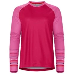 Maillot VTT State Of Elevenate W Allmountain Longsleeve Pink Root