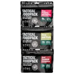 Repas Lyophilisé Tactical Foodpack Ration De 3 Repas HOTEL 747g -Camping Produits Boutique bb0bf833fe1289faf1f57b785b9d637975d1152c E23TACFBIV373656 TACF0703618 902