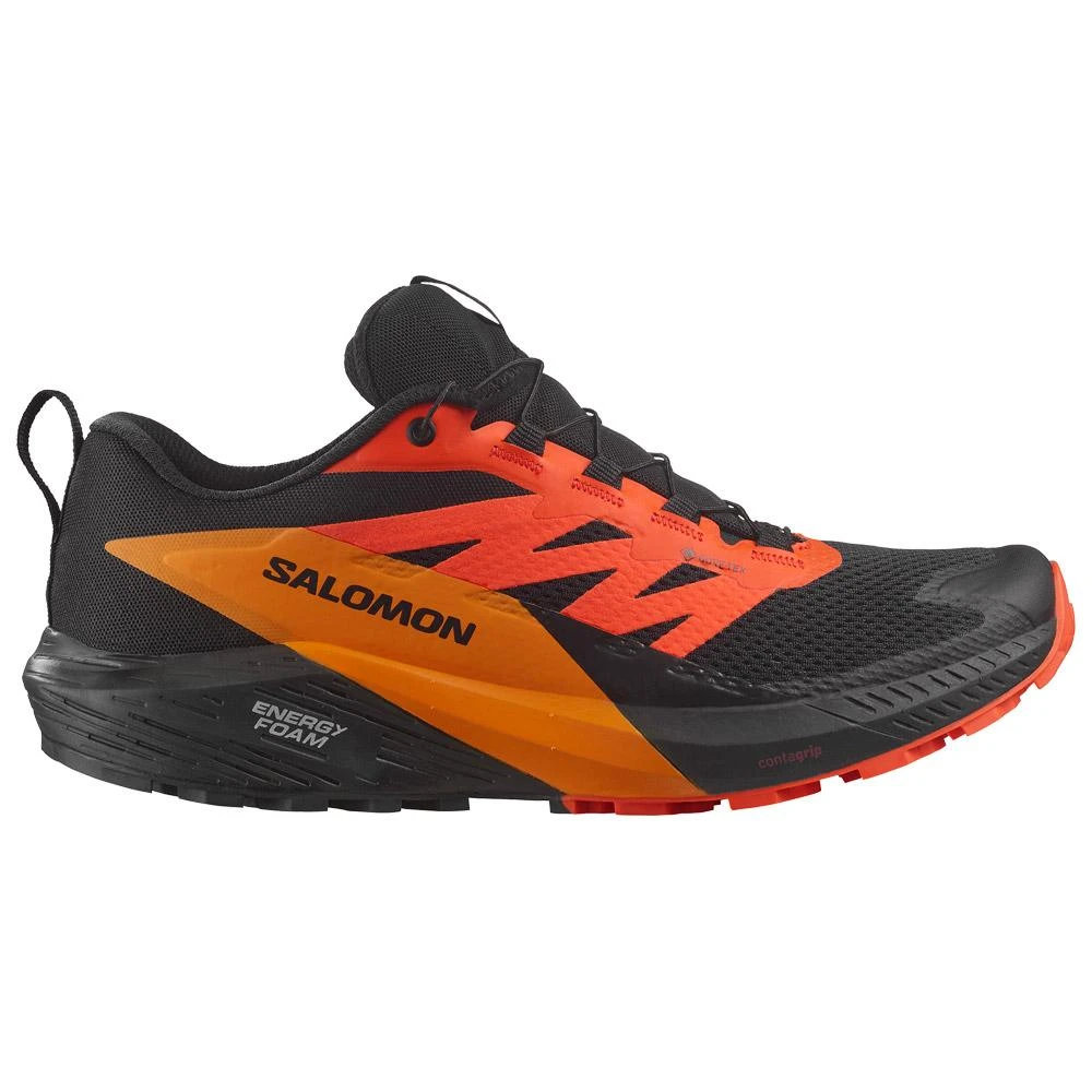 Chaussures De Trail Salomon Sense Ride 5 Gtx Black Scarlet Ibis Turmeric 1 Chaussures De Trail Salomon Sense Ride 5 Gtx Black Scarlet Ibis Turmeric
