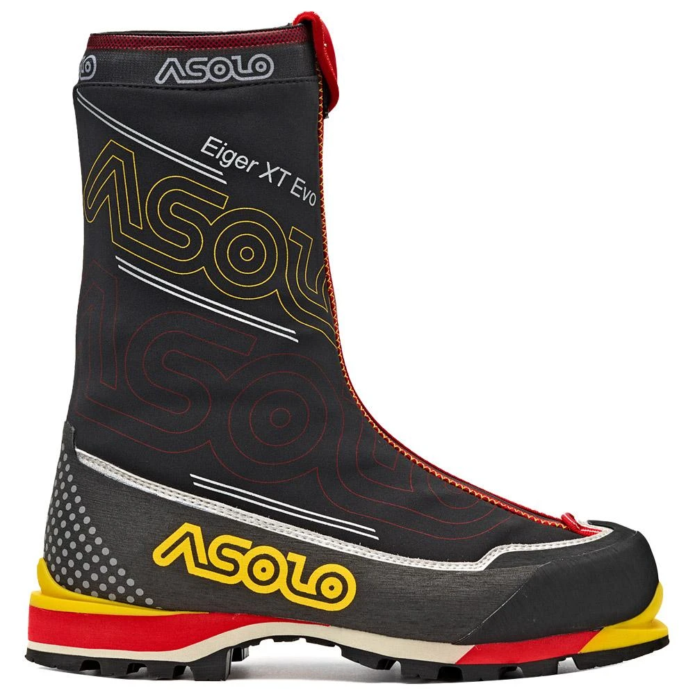 Chaussures D'alpinisme Asolo Eiger XT Evo GV Nero Rosso 1 Chaussures D'alpinisme Asolo Eiger XT Evo GV Nero Rosso