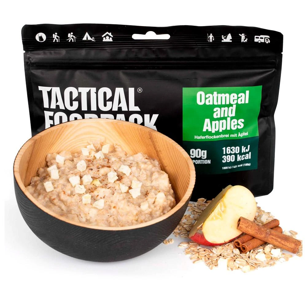 Repas Lyophilisé Tactical Foodpack Avoine Et Pommes 90g 2 Repas Lyophilisé Tactical Foodpack Avoine Et Pommes 90g – Image 2