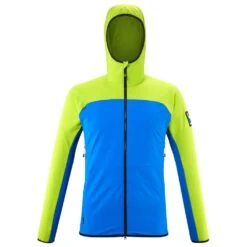 Veste D’alpinisme Millet Trilogy Cordura Hoodie Sky Diver Acid Green