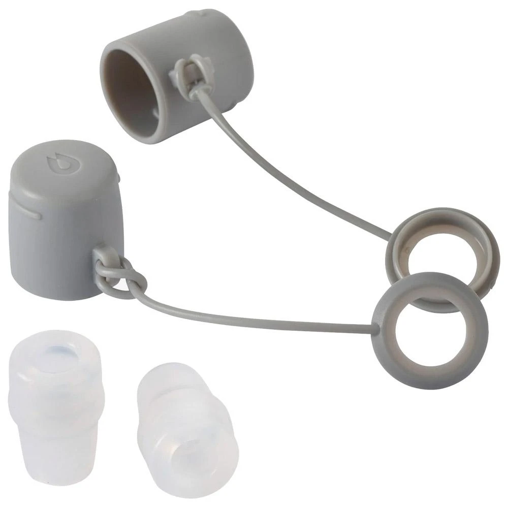 Gourde Salomon Soft Valve Cover Clear Alloy 1 Gourde Salomon Soft Valve Cover Clear Alloy